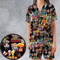 80's Kids Starter Pack Satin Short-Sleeve Pajamas Set
