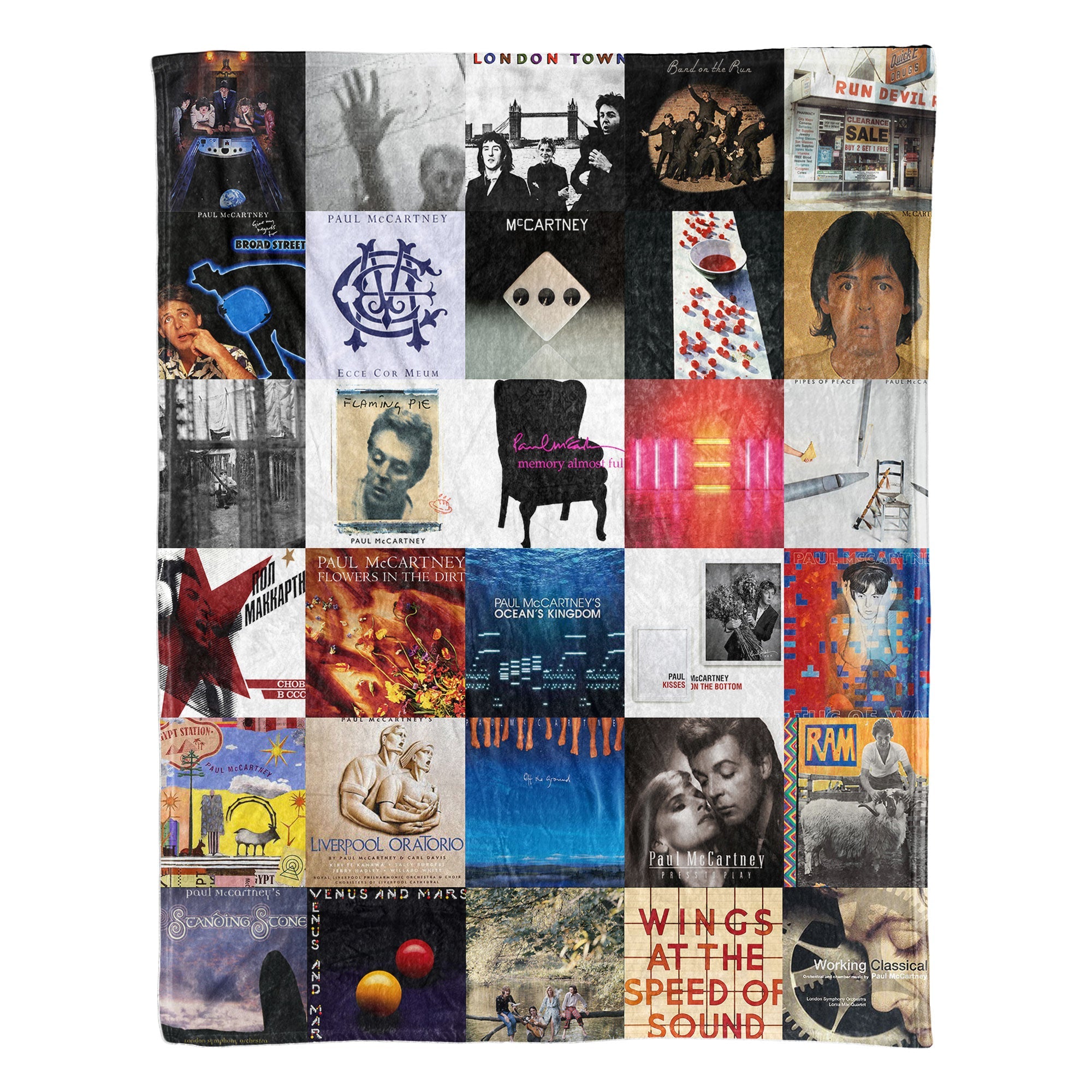 Paul McCartney Sherpa Blanket A Legendary Journey in Every Stitch