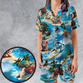 Star Wars Summer Vibes Satin Short-Sleeve Pajamas Set