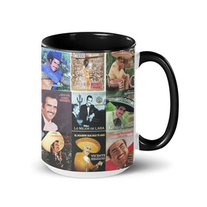 Vicente Fernández Accent Mug Ranchera Legend Album Collage Gift