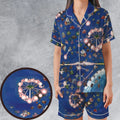 SD Gundam Battle Satin Short-Sleeve Pajamas Set