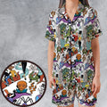 The Adventures Jonny Quest Satin Short-Sleeve Pajamas Set