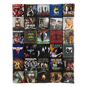 Van Halen Sherpa Blanket A Warm Tribute to Rock’s Wildest Era