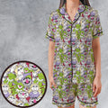 Muppet Mania The Muppets Satin Short-Sleeve Pajamas Set