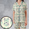 Mr Toad The Wind in the Willows Satin Short-Sleeve Pajamas Set