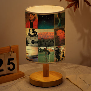 Willie Nelson Fabric Lamp Country Legend Album Art Collection