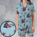 Song of The South Characters Satin Short-Sleeve Pajamas Set