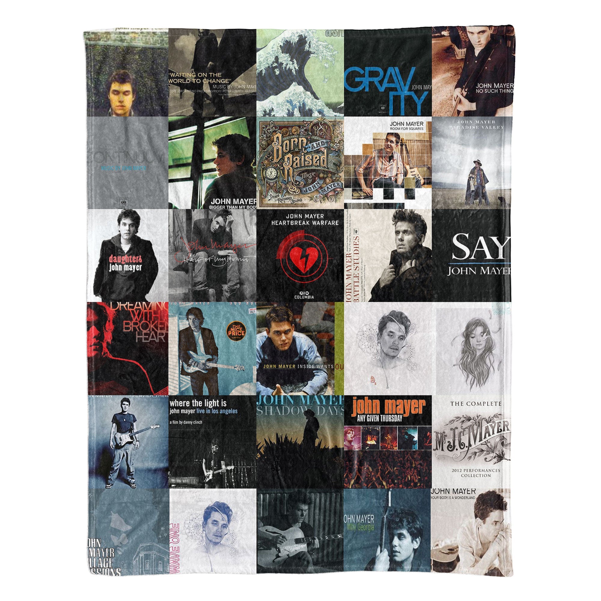 John Mayer Sherpa Blanket A Cozy Tribute to Every Era
