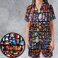 Mario Colors Super Mario Satin Short-Sleeve Pajamas Set