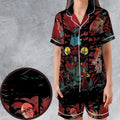 The Chaotic World The Venture Bros Satin Short-Sleeve Pajamas Set