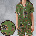 The Muppet Christmas Carol Characters Satin Short-Sleeve Pajamas Set