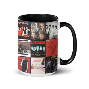 Loverboy Accent Mug Retro Rock Album Collage Gift