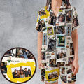 FRIENDS Satin Short-Sleeve Pajamas Set