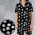 Trek Lover Star Trek Satin Short-Sleeve Pajamas Set