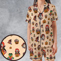 McDonaldland Halloween Satin Short-Sleeve Pajamas Set