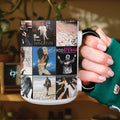 Rod Stewart Accent Mug Iconic Album Cover Collage Gift