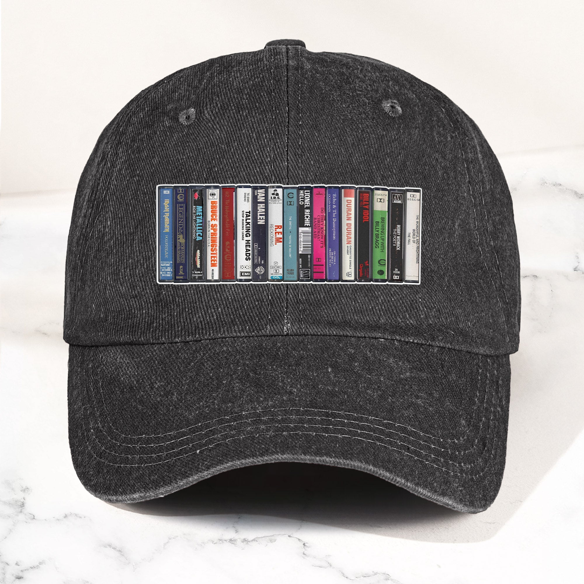 The Beatles Denim Dad Cap Cassette Album Collection Vol.2 Design ( With BOX)