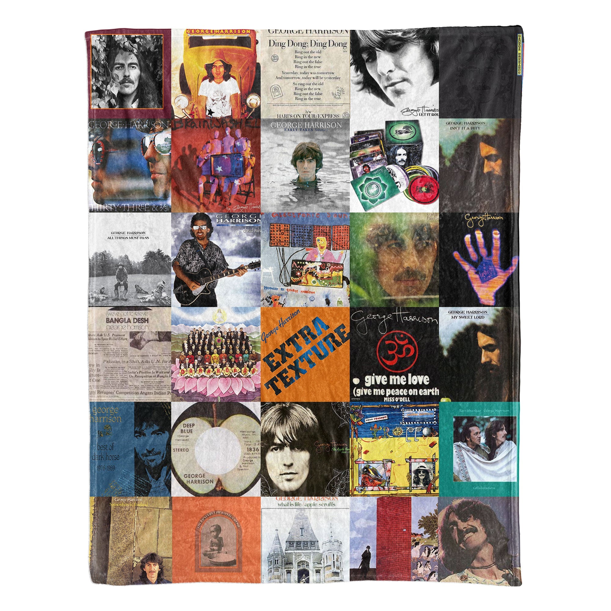 George Harrison Sherpa Blanket A Peaceful, Soul-Stirring Tribute