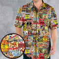 Vintage Comedy Film Posters Hawaiian Shirt