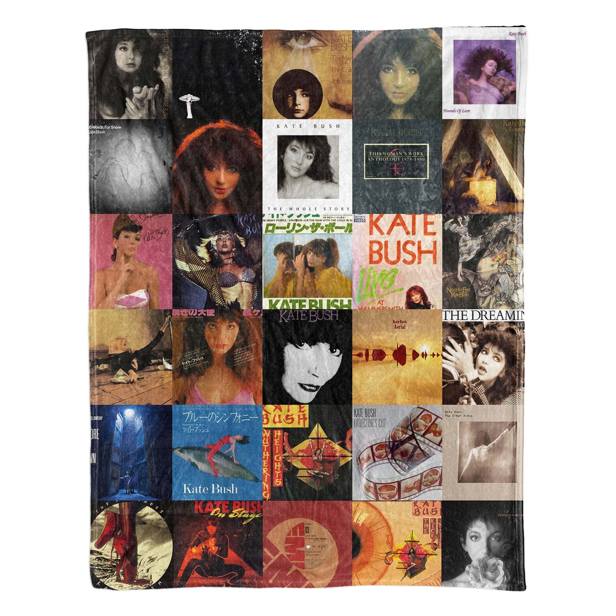 Kate Bush Sherpa Blanket A Cozy Tribute to an Art-Pop Icon