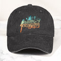 Jimmy Buffett Logo Denim Dad Cap Vintage Washed Tropical Lifestyle Hat
