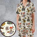 Festivites Midsommar Muppet Babies Satin Short-Sleeve Pajamas Set