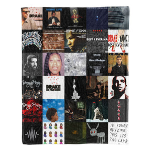 Drake Sherpa Blanket A Luxe Tribute to Every Era of an Icon
