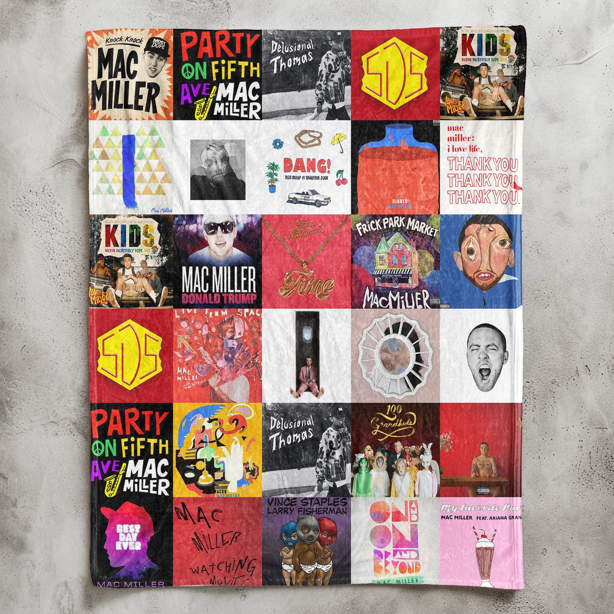 Mac Miller Sherpa Blanket A Warm Tribute to a Modern Legend