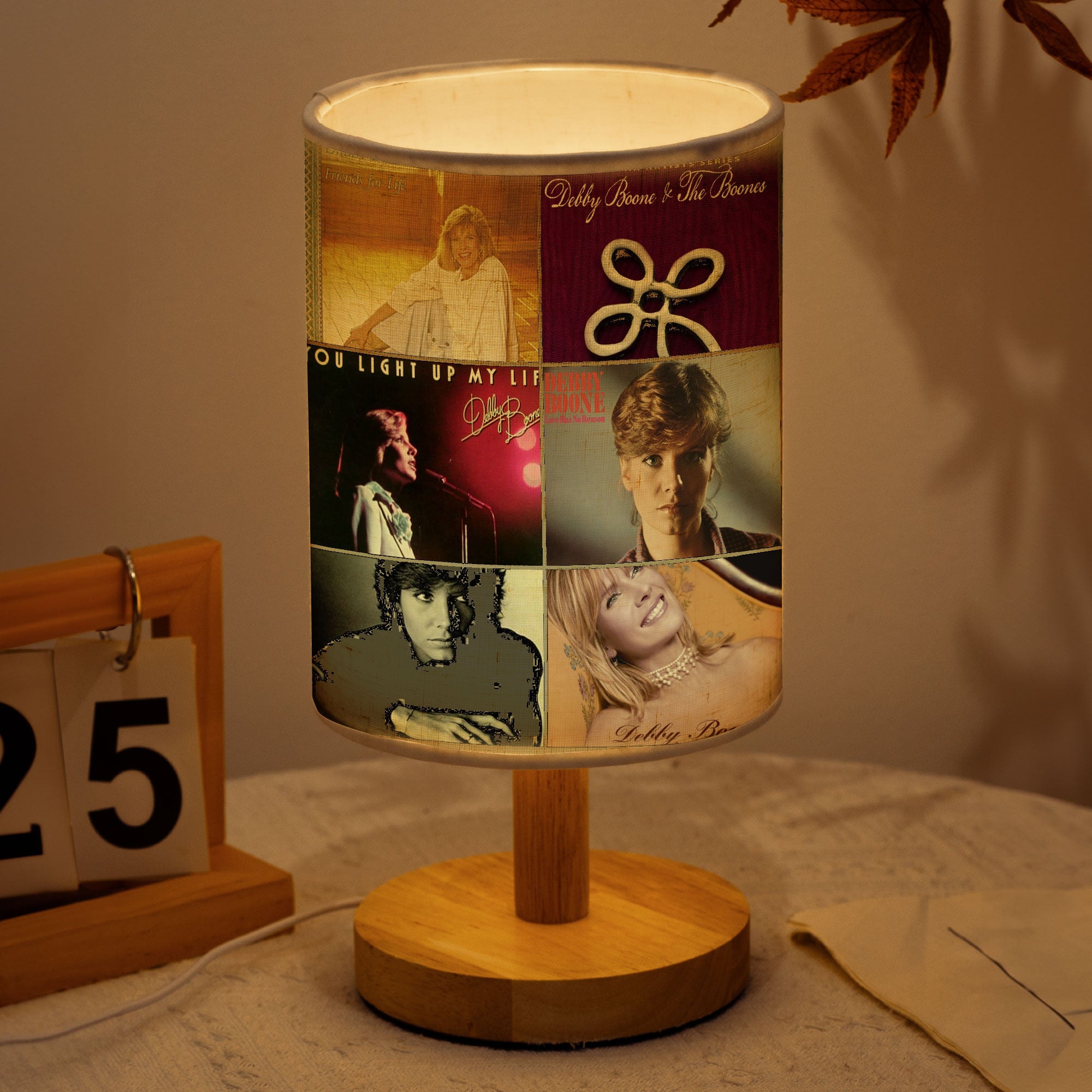Debby Boone Album Cover Lamp Classic Pop Nostalgia Home Decor