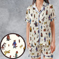 Talespin Characters Satin Short-Sleeve Pajamas Set