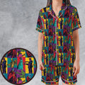 Monsterror Universal Classic Monsters Satin Short-Sleeve Pajamas Set