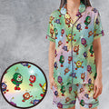 Rainbow Brite Sprites Satin Short-Sleeve Pajamas Set