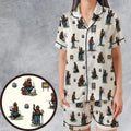 Smokey The Bear Satin Short-Sleeve Pajamas Set