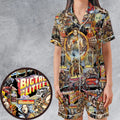 Big Trouble in Little China Satin Short-Sleeve Pajamas Set