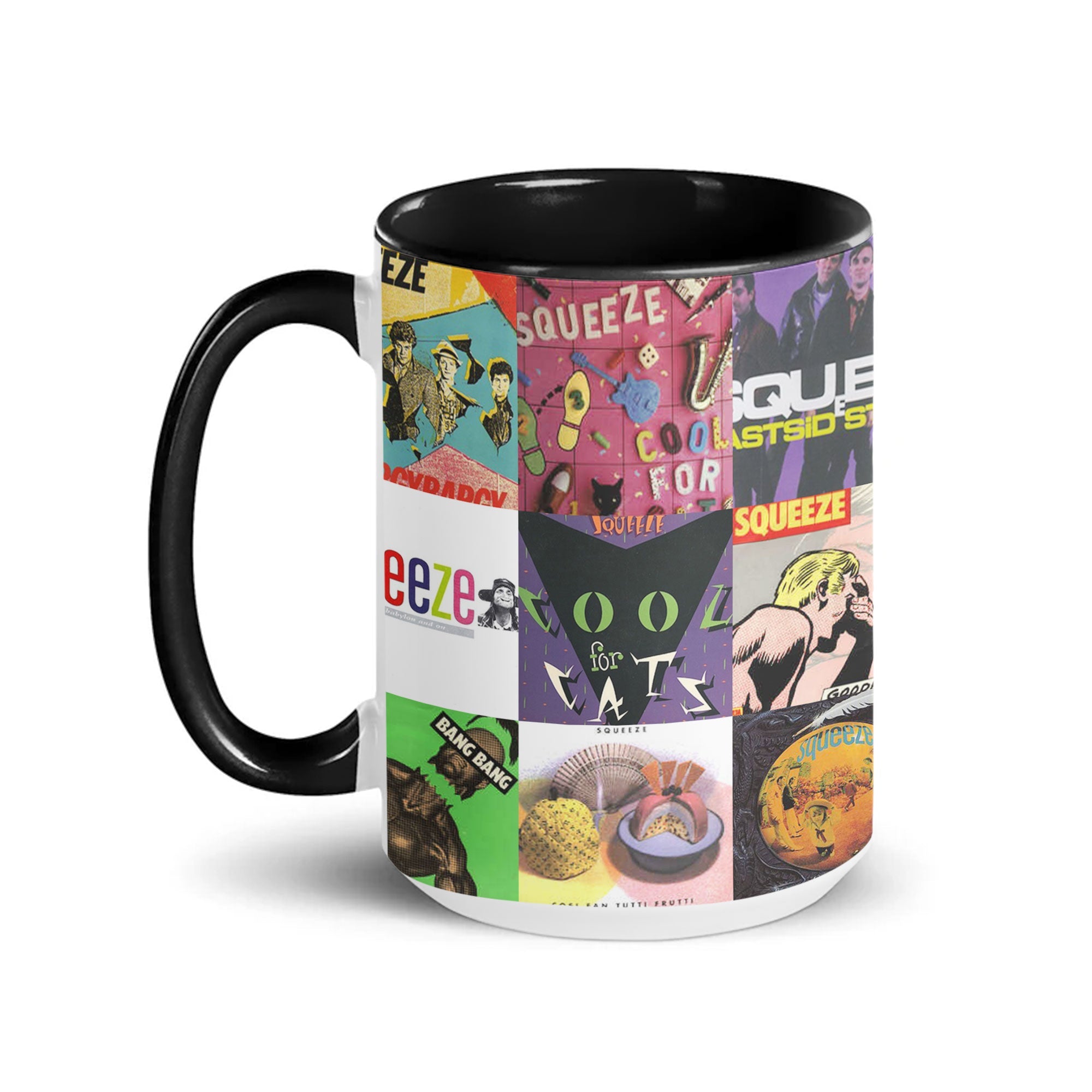 Squeeze Accent Mug A Retro Tribute to Classic Albums