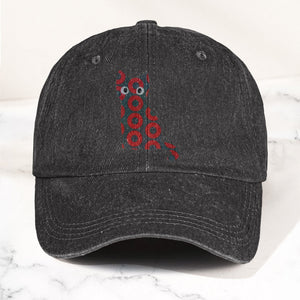 5-PACK Holographic Phish Cat Denim Cap Retro Music Fan Merch Cap Gift For Dad (With Box)