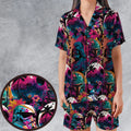 Star Wars Synthwave Satin Short-Sleeve Pajamas Set