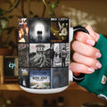 Bon Jovi Accent Mug Rock Classics Album Cover Collage Gift