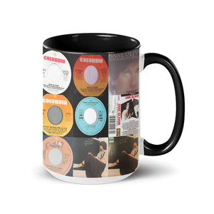 Jane Olivor Accent Mug Timeless Vocal Elegance Album Collage Gift