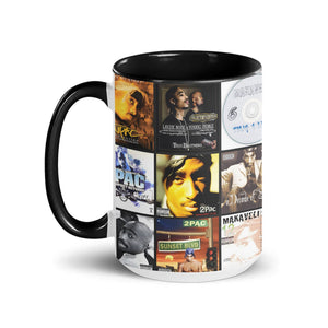 2Pac Accent Mug Iconic Album Cover Collage Gift