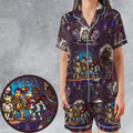 It's All Connected Fraggle Rock Satin Short-Sleeve Pajamas Set