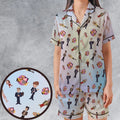 The Nanny Animated Characters Satin Short-Sleeve Pajamas Set