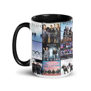 Westlife Accent Mug Pop Legends Album Collage Gift