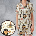 The Electric Company PBS Show Satin Short-Sleeve Pajamas Set