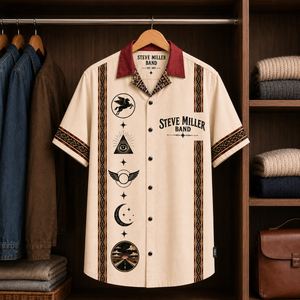 Steve Miller Band Luxury Design Hawaiian Shirt – Classic Rock Inspired Hawaiian Shirt