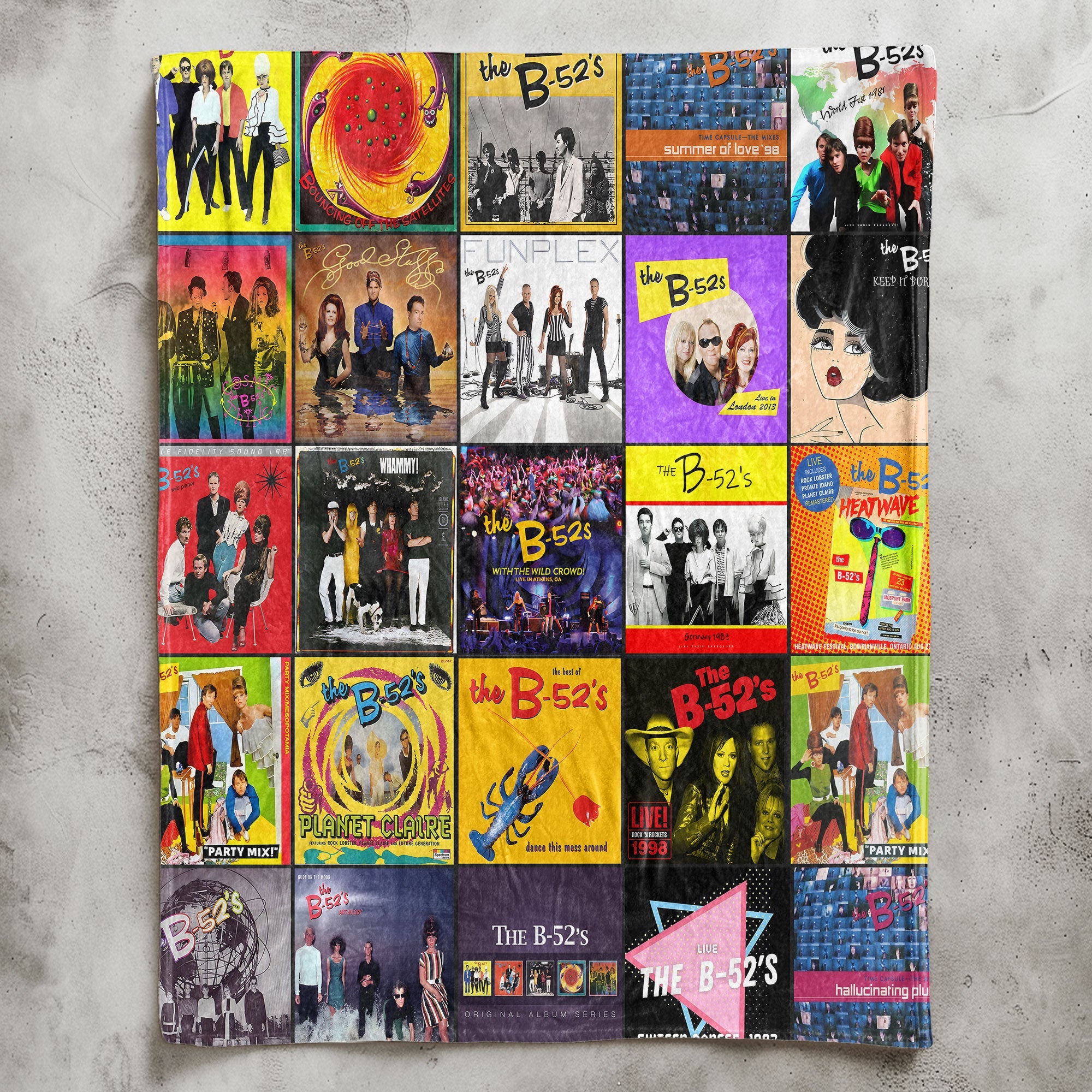 The B-52’s Sherpa Blanket A Fun, Retro Tribute for True Fans