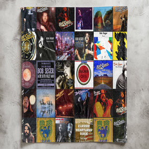 Bob Seger Sherpa Blanket A Heartland Rock Tribute for True Fans