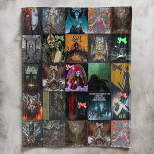 Ghost Sherpa Blanket Dark Art & Metal Warmth Wrapped in Iconic Album Imagery