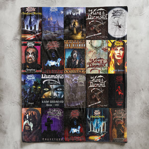 King Diamond Sherpa Blanket A Haunting Tribute to Metal’s Darkest Legend