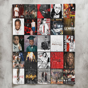Lil Wayne Sherpa Blanket A Mixtape Legend Tribute for True Fans